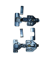 Bisagra cierre lento invisiles recta